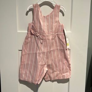**NWT** Rare Editions Romper 12M Pink